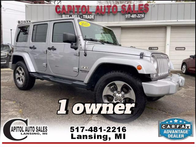 2017 Jeep Wrangler Unlimited Sahara 4x4 for sale in Lansing, MI