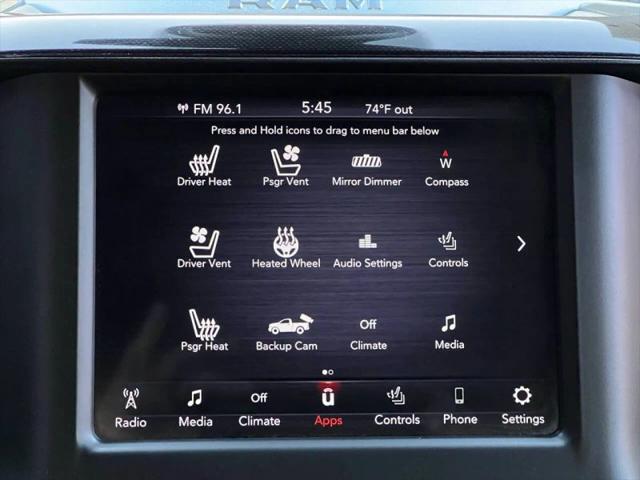 2020 Ram 1500 Laramie Crew Cab 4x4 5'7" Box
