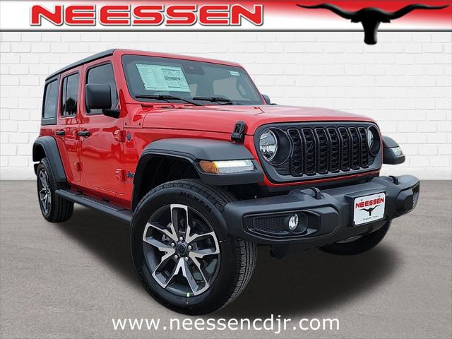 2025 Jeep Wrangler 4xe WRANGLER 4-DOOR SPORT S 4xe