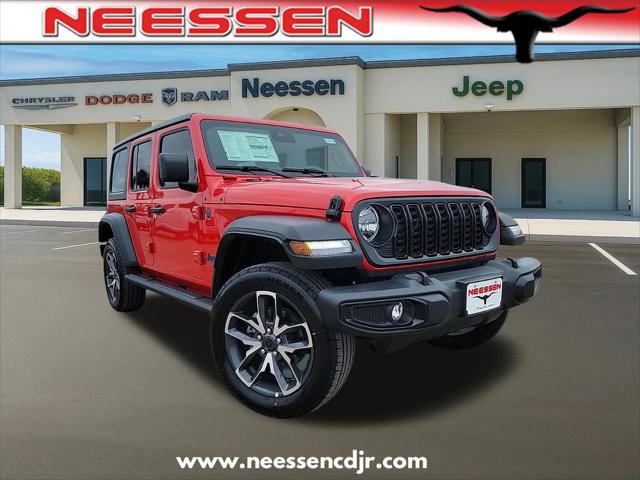 2025 Jeep Wrangler 4xe WRANGLER 4-DOOR SPORT S 4xe