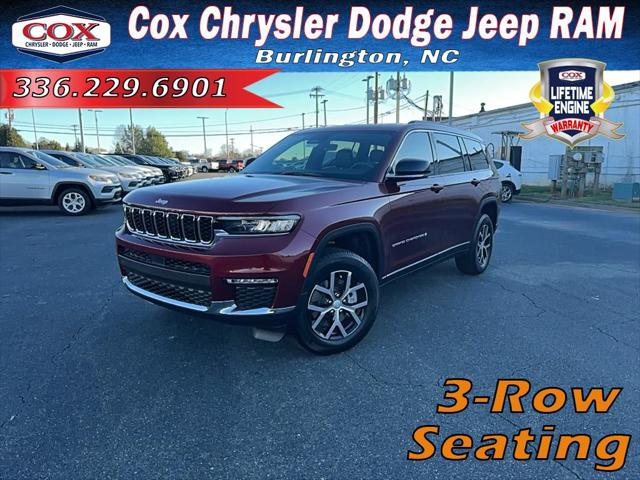 2025 Jeep Grand Cherokee GRAND CHEROKEE L LIMITED 4X4