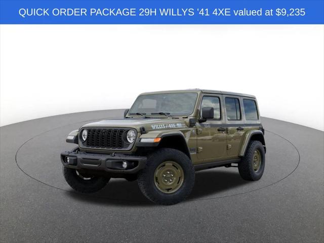 2025 Jeep Wrangler 4xe WRANGLER 4-DOOR WILLYS 41 4xe