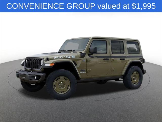 2025 Jeep Wrangler 4xe WRANGLER 4-DOOR WILLYS 41 4xe 2025 Jeep Wrangler 4xe WRANGLER 4-DOOR WILLYS 41 4xe