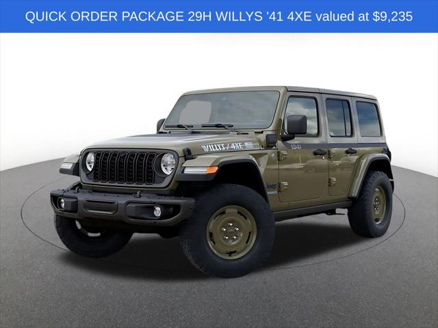 2025 Jeep Wrangler 4xe WRANGLER 4-DOOR WILLYS 41 4xe 2025 Jeep Wrangler 4xe WRANGLER 4-DOOR WILLYS 41 4xe