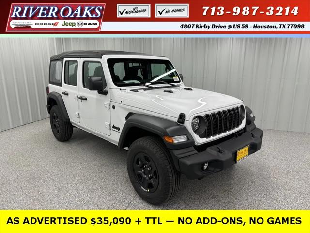 2025 Jeep Wrangler WRANGLER 4-DOOR SPORT