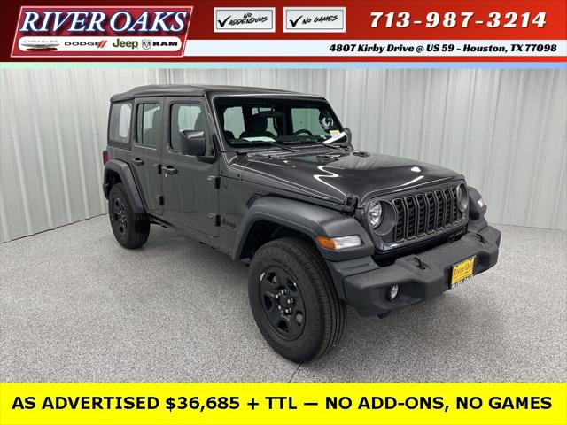 2025 Jeep Wrangler WRANGLER 4-DOOR SPORT