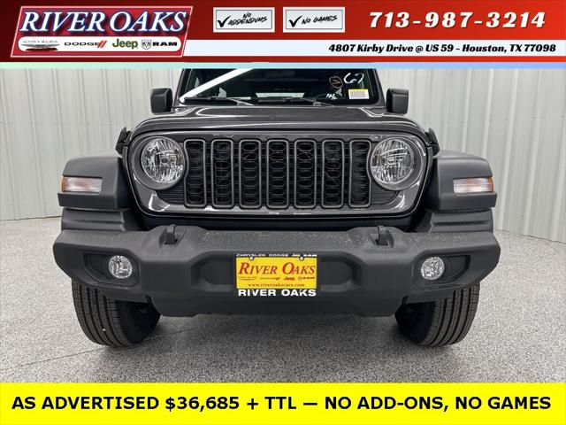 2025 Jeep Wrangler WRANGLER 4-DOOR SPORT