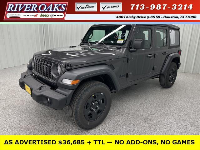 2025 Jeep Wrangler WRANGLER 4-DOOR SPORT