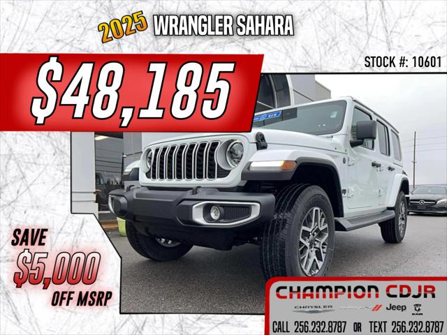 2025 Jeep Wrangler WRANGLER 4-DOOR SAHARA