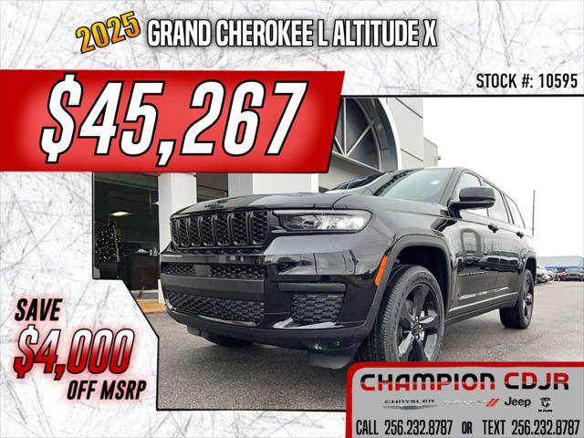 2025 Jeep Grand Cherokee GRAND CHEROKEE L ALTITUDE X 4X4