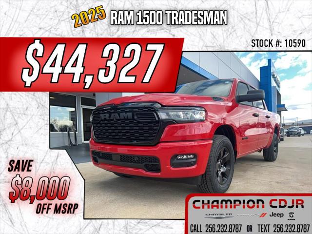 2025 RAM Ram 1500 RAM 1500 TRADESMAN CREW CAB 4X4 57 BOX