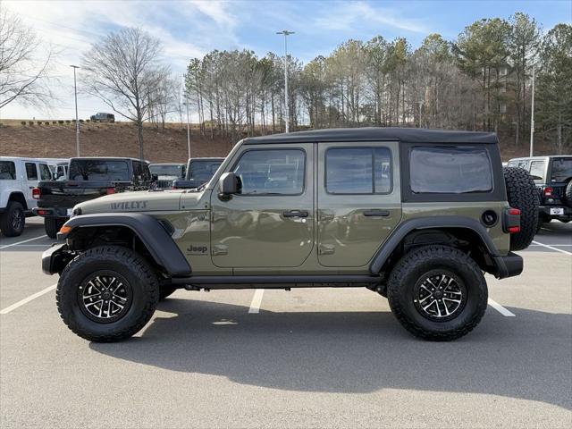 2025 Jeep Wrangler WRANGLER 4-DOOR WILLYS 2025 Jeep Wrangler WRANGLER 4-DOOR WILLYS
