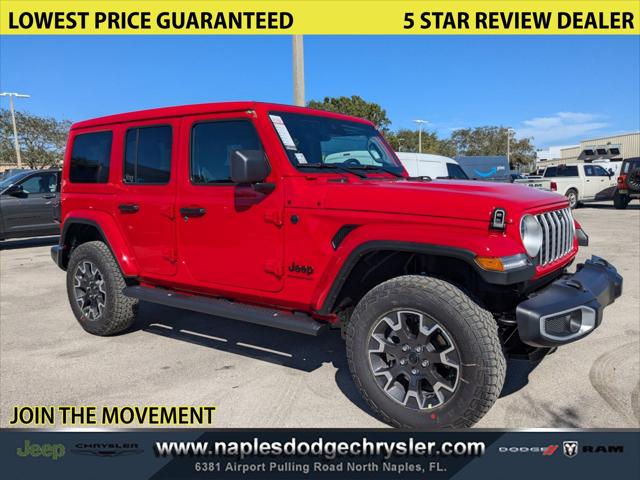 2025 Jeep Wrangler WRANGLER 4-DOOR SAHARA