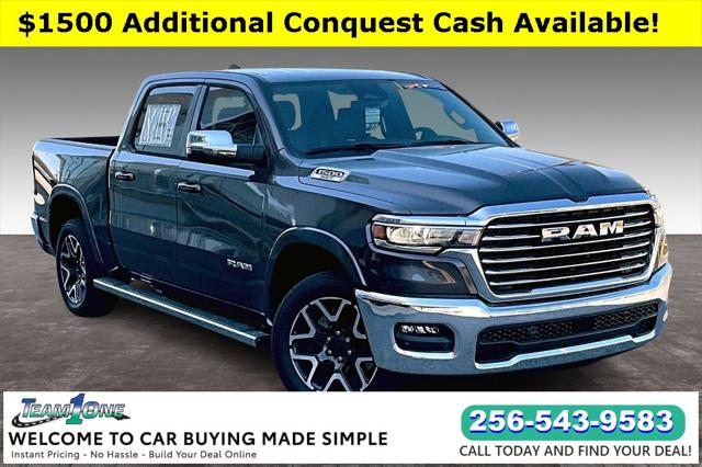 2025 RAM Ram 1500 RAM 1500 LARAMIE CREW CAB 4X4 57 BOX