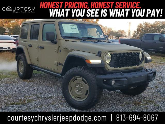 2025 Jeep Wrangler 4xe WRANGLER 4-DOOR WILLYS 41 4xe