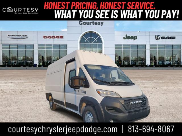 2025 RAM Ram ProMaster EV RAM PROMASTER EV STEP VAN SUPER HIGH ROOF 159 WB EXT