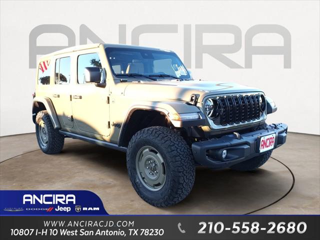 2025 Jeep Wrangler 4xe WRANGLER 4-DOOR WILLYS 41 4xe