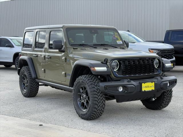 2025 Jeep Wrangler 4xe WRANGLER 4-DOOR WILLYS 4xe