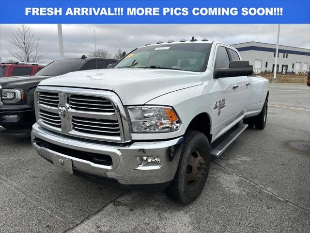 2018 RAM 3500 Big Horn Crew Cab 4x4 8 Box