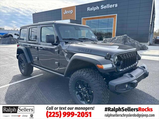 2025 Jeep Wrangler WRANGLER 4-DOOR WILLYS
