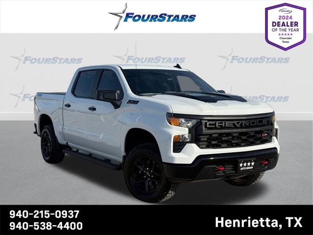 2024 Chevrolet Silverado 1500 4WD Crew Cab Short Bed Custom Trail Boss