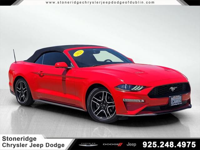 2021 Ford Mustang EcoBoost Premium Convertible