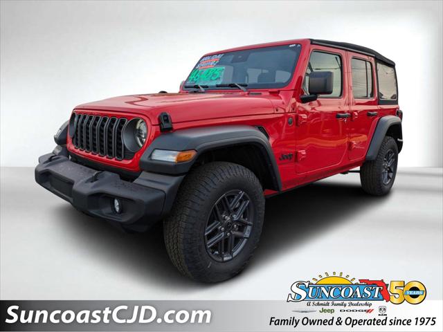 2024 Jeep Wrangler WRANGLER 4-DOOR SPORT S