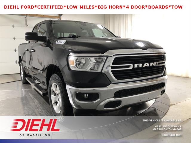 2020 RAM 1500 Big Horn Quad Cab 4x4 64 Box