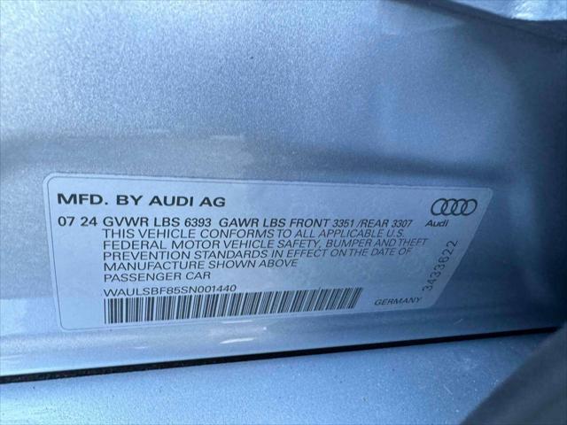 2025 Audi S8 TFSI quattro Tiptronic