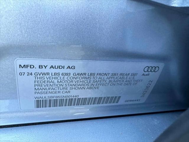 2025 Audi S8 TFSI quattro Tiptronic