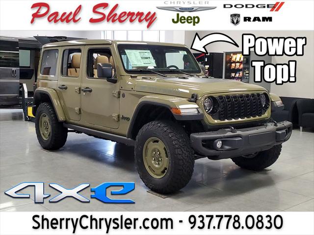 2025 Jeep Wrangler 4xe WRANGLER 4-DOOR WILLYS 41 4xe