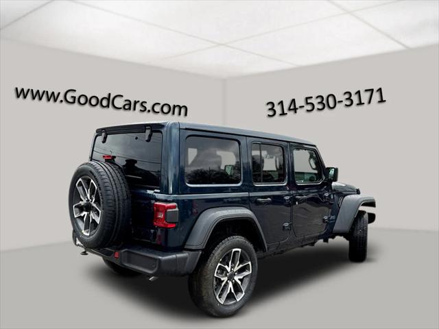 2025 Jeep Wrangler 4xe WRANGLER 4-DOOR SPORT S 4xe