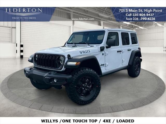 2025 Jeep Wrangler 4xe WRANGLER 4-DOOR WILLYS 4xe