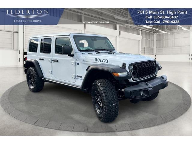 2025 Jeep Wrangler 4xe WRANGLER 4-DOOR WILLYS 4xe
