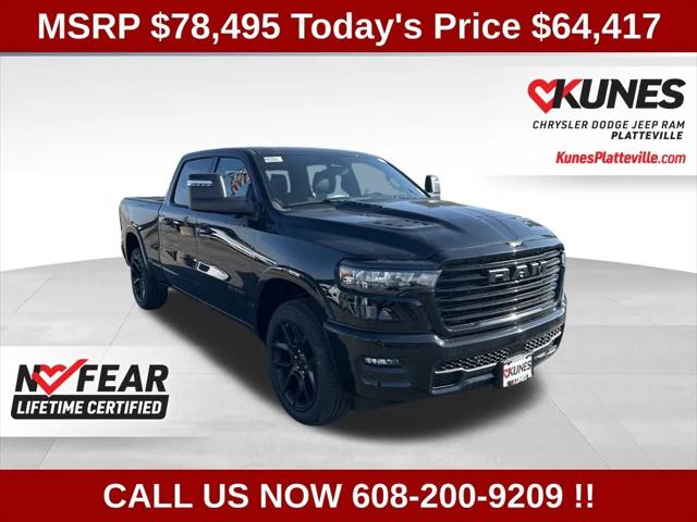 2025 RAM Ram 1500 RAM 1500 LARAMIE CREW CAB 4X4 64 BOX