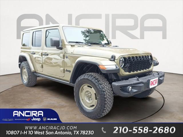 2025 Jeep Wrangler 4xe WRANGLER 4-DOOR WILLYS 41 4xe