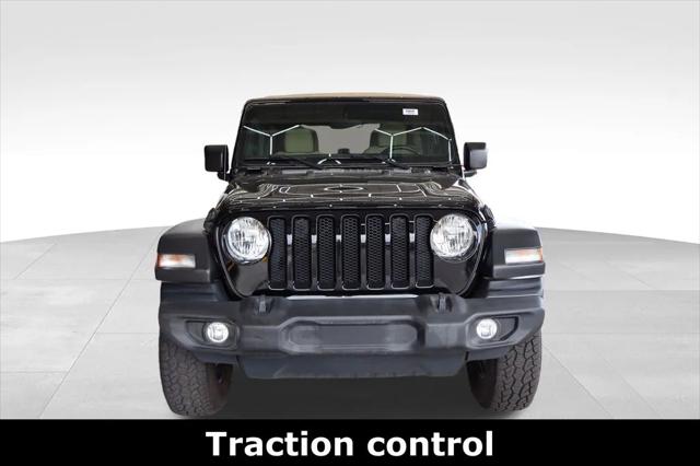 2020 Jeep Wrangler Unlimited Black and Tan 4X4