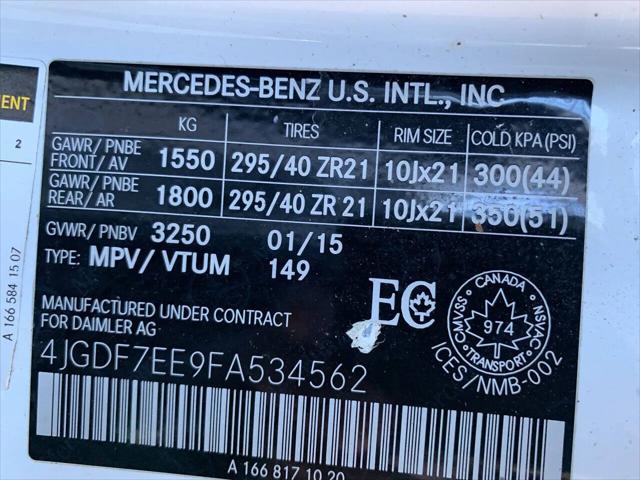 2015 Mercedes-Benz GL 4MATIC
