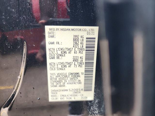 2021 Nissan Titan XD Crew Cab S 4x4