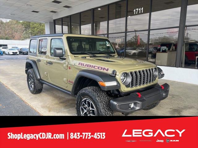 2025 Jeep Wrangler WRANGLER 4-DOOR RUBICON 2025 Jeep Wrangler WRANGLER 4-DOOR RUBICON