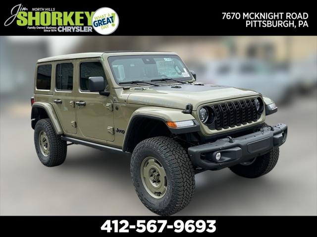 2025 Jeep Wrangler 4xe WRANGLER 4-DOOR WILLYS 41 4xe