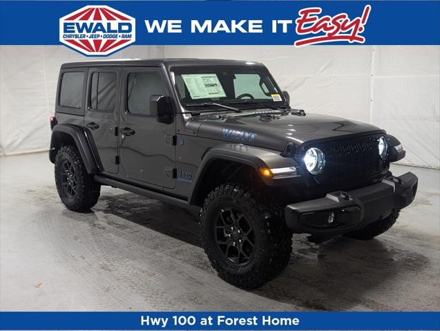 2025 Jeep Wrangler 4xe WRANGLER 4-DOOR WILLYS 4xe