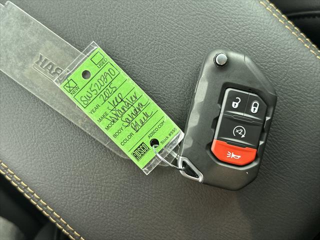 2025 Jeep Wrangler WRANGLER 4-DOOR SAHARA