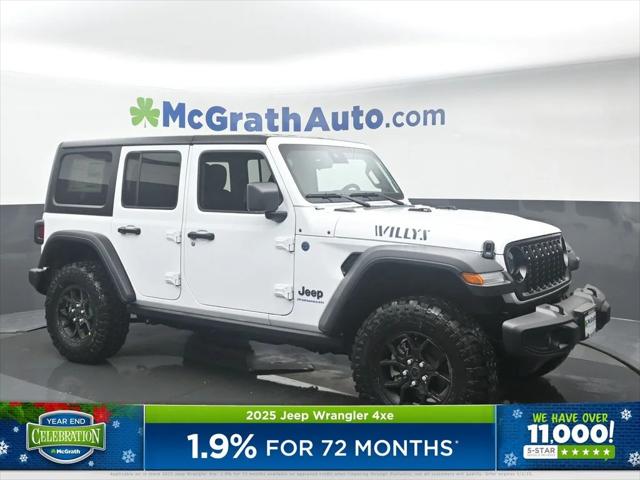 2025 Jeep Wrangler 4xe WRANGLER 4-DOOR WILLYS 4xe