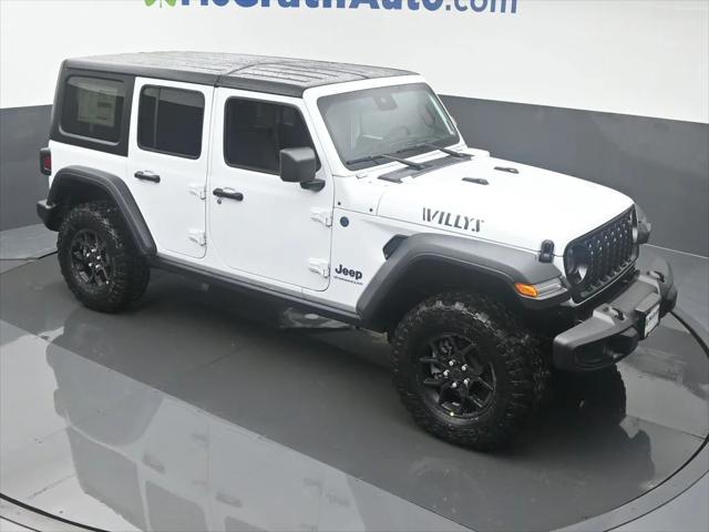 2025 Jeep Wrangler 4xe WRANGLER 4-DOOR WILLYS 4xe