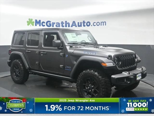 2025 Jeep Wrangler 4xe WRANGLER 4-DOOR WILLYS 4xe