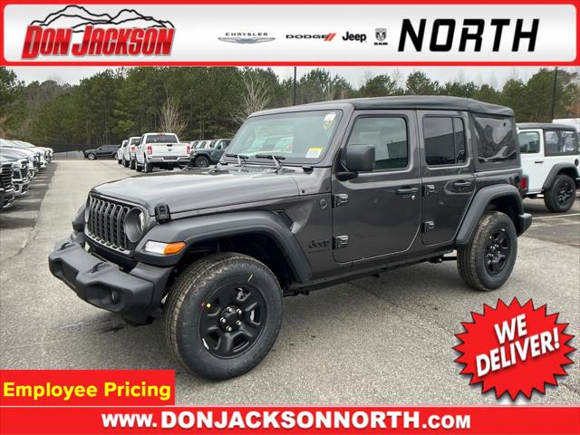 2025 Jeep Wrangler WRANGLER 4-DOOR SPORT