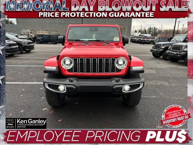2025 Jeep Wrangler WRANGLER 4-DOOR SAHARA