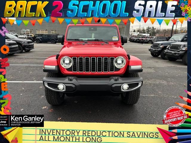 2025 Jeep Wrangler WRANGLER 4-DOOR SAHARA