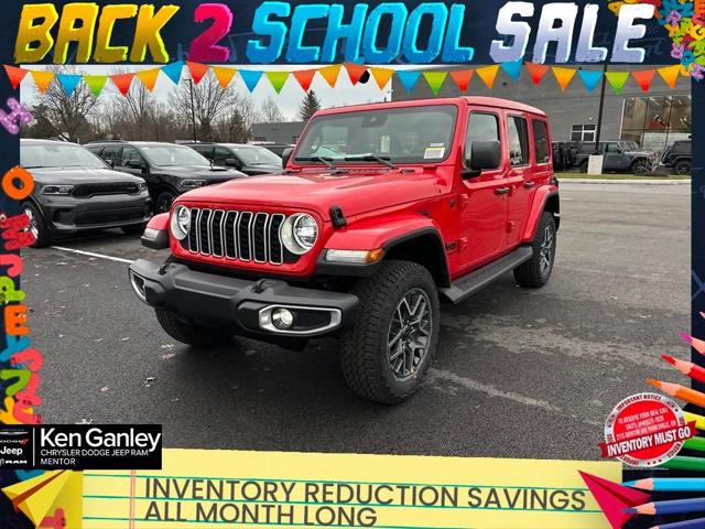 2025 Jeep Wrangler WRANGLER 4-DOOR SAHARA
